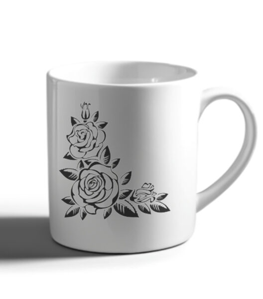 Porcelain mug