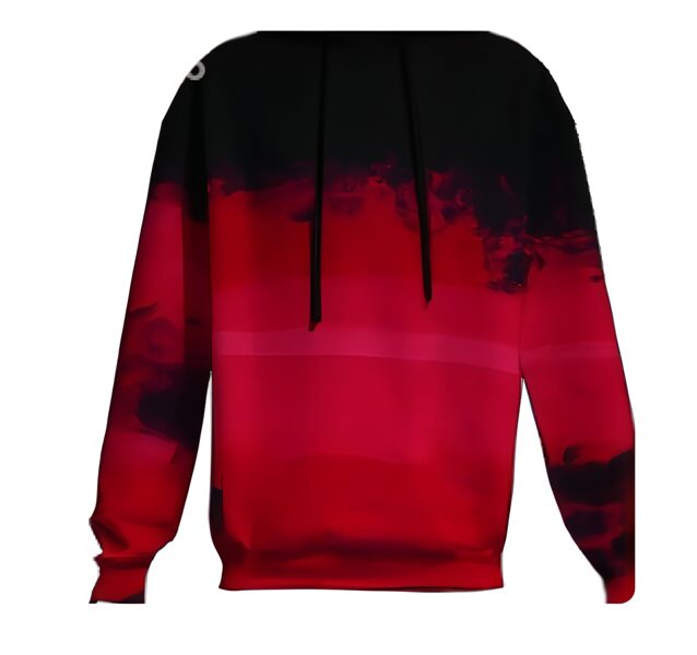 Styled hoodie